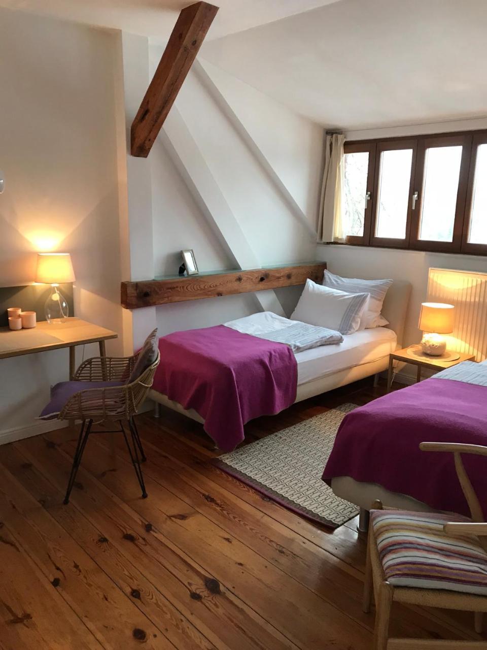 Pension Villa Fortuna Lübben Esterno foto